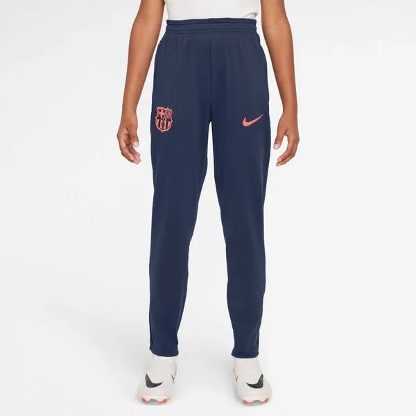 Barcelona Træningsbukser Dri-FIT Strike 3. - Navy/Orange Børn