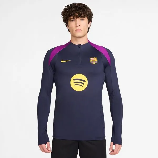 Barcelona Træningstrøje Dri-FIT Strike Drill - Lilla/Gul