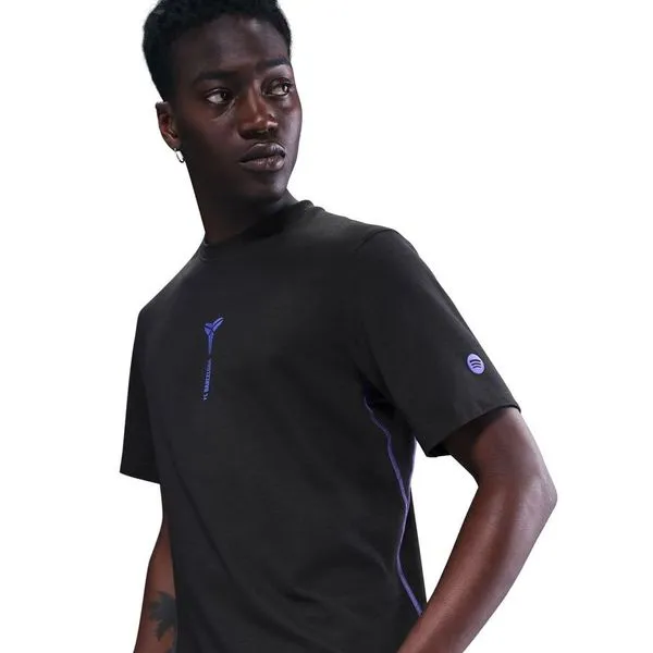 Barcelona T-Shirt Dri-FIT Primary Udebane - Sort/Lilla