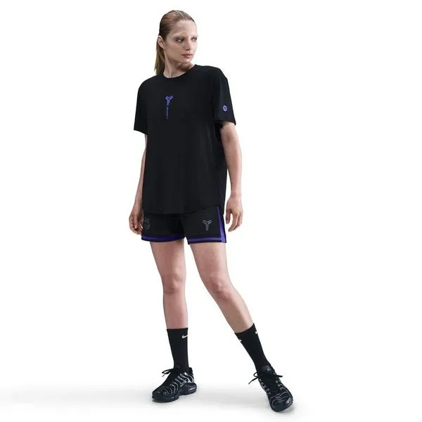 Barcelona T-Shirt Dri-FIT One Relaxed Udebane - Sort/Lilla Kvinde