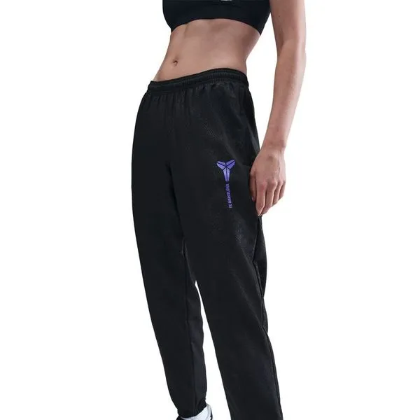 Barcelona Track Pants GX Udebane - Sort/Lilla Kvinde