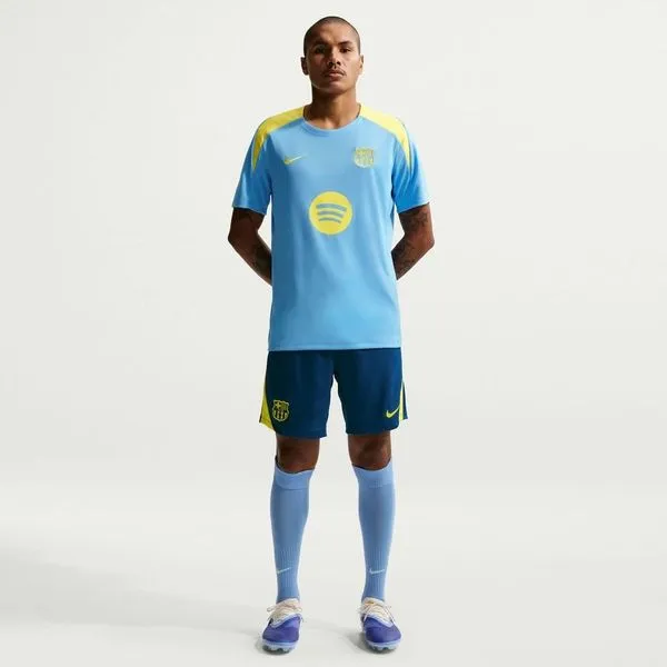 Barcelona Træningsshorts Dri-FIT Strike - Blå/Gul