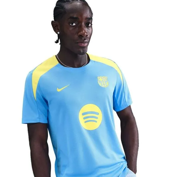 Barcelona Trænings T-Shirt Dri-FIT Strike - Blå/Gul