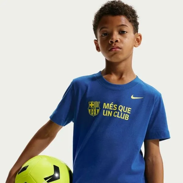 Barcelona T-Shirt Club - Blå Børn